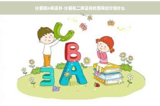 计算机b级证书-计算机二级证书的等级划分是什么