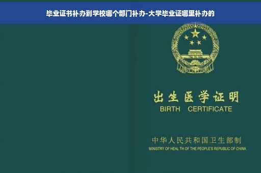 毕业证书补办到学校哪个部门补办-大学毕业证哪里补办的