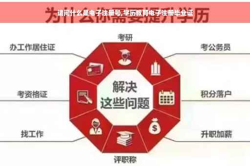 请问什么是电子注册号,学历教育电子注册毕业证 请问什么是电子注册号,学历教育电子注册毕业证
