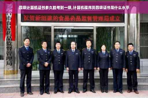 四级计算机证书多久能考到一级,计算机程序员四级证书是什么水平