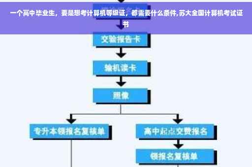 一个高中毕业生，要是想考计算机等级证，都需要什么条件,苏大全国计算机考试证书