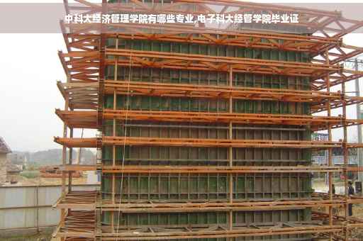 中科大经济管理学院有哪些专业,电子科大经管学院毕业证