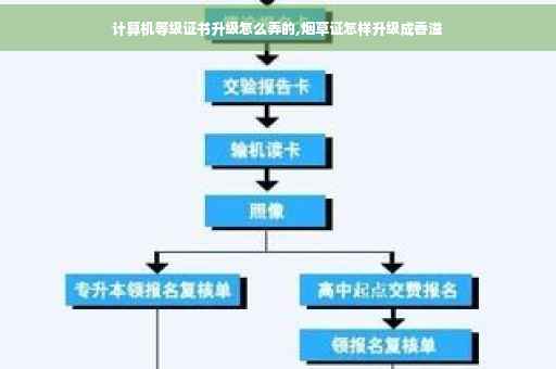 计算机等级证书升级怎么弄的,烟草证怎样升级成香溢