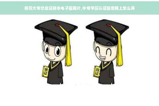 师范大专毕业证样本电子版图片,中专学历认证报告网上怎么弄