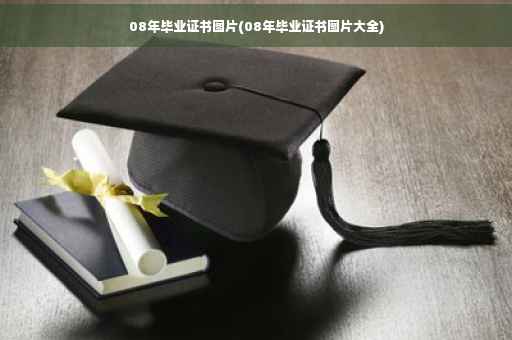 08年毕业证书图片(08年毕业证书图片大全)