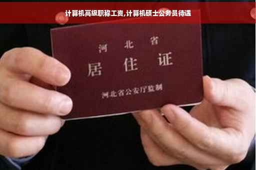 计算机高级职称工资,计算机硕士公务员待遇