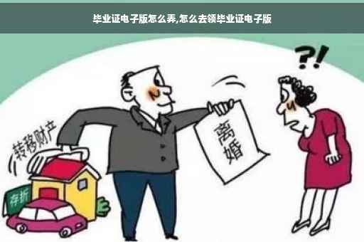 毕业证电子版怎么弄,怎么去领毕业证电子版