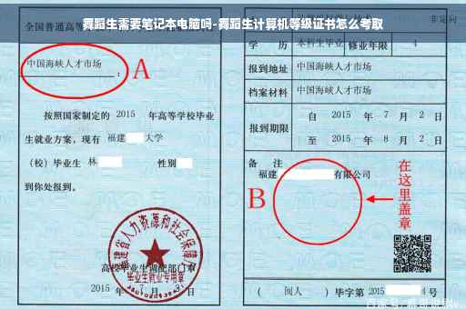 舞蹈生需要笔记本电脑吗-舞蹈生计算机等级证书怎么考取