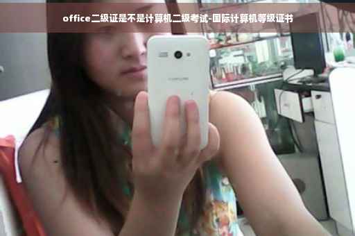 office二级证是不是计算机二级考试-国际计算机等级证书