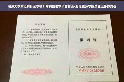 湘潭大学附近有什么学校？专科或者本科的都要-湘潭技师学院毕业证补办流程