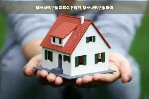 毕业证电子版是怎么下载的,毕业证电子版查询