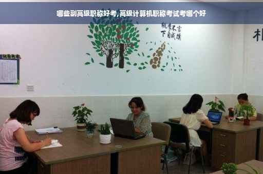 哪些副高级职称好考,高级计算机职称考试考哪个好