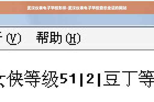 武汉仪表电子学校怎样-武汉仪表电子学校查毕业证的网站