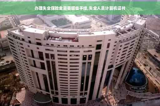 办理失业保险金需要哪些手续,失业人员计算机证书