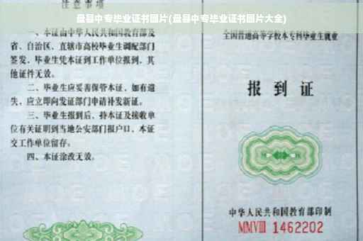 盘县中专毕业证书图片(盘县中专毕业证书图片大全)