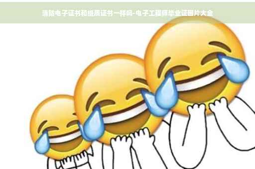 消防电子证书和纸质证书一样吗-电子工程师毕业证图片大全