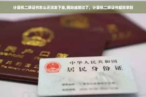 计算机二级证书怎么还没发下来,网站成绩过了，计算机二级证书却没拿到