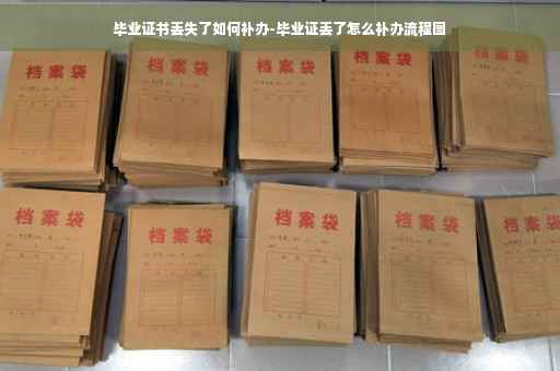 毕业证书丢失了如何补办-毕业证丢了怎么补办流程图