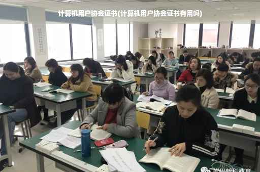 计算机用户协会证书(计算机用户协会证书有用吗)
