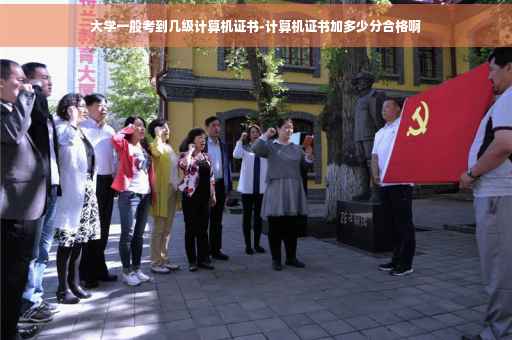 大学一般考到几级计算机证书-计算机证书加多少分合格啊