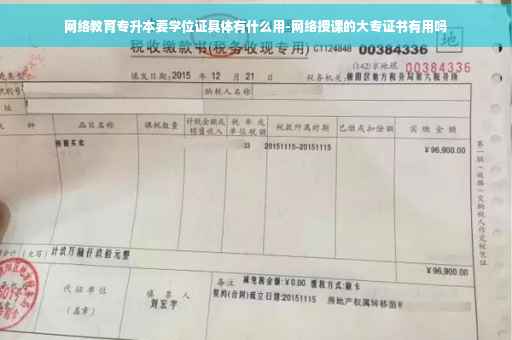 网络教育专升本要学位证具体有什么用-网络授课的大专证书有用吗 网络教育专升本要学位证具体有什么用-网络授课的大专证书有用吗