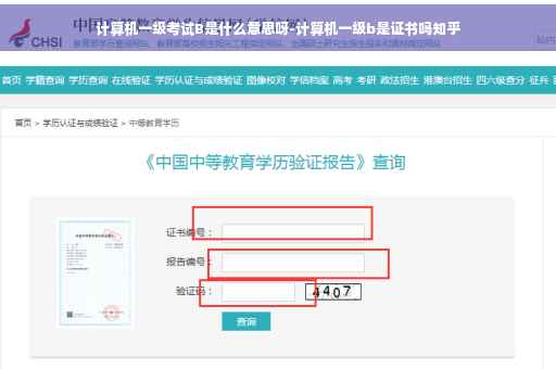 计算机一级考试B是什么意思呀-计算机一级b是证书吗知乎