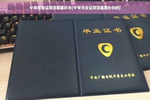 中专毕业证菏泽哪里补办(中专毕业证菏泽哪里补办的)