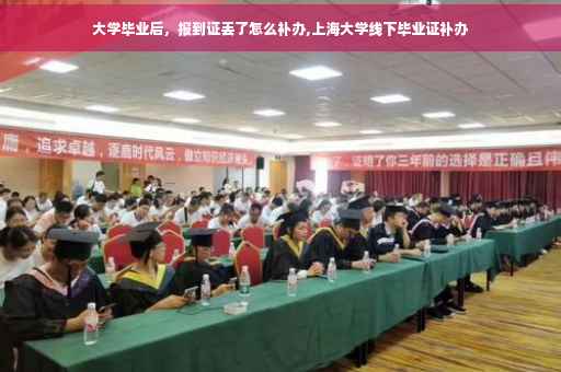 大学毕业后，报到证丢了怎么补办,上海大学线下毕业证补办