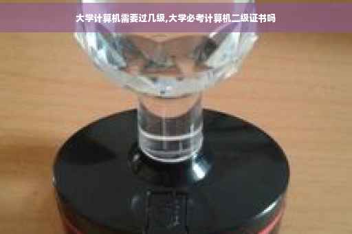 大学计算机需要过几级,大学必考计算机二级证书吗