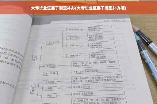 大专毕业证丢了哪里补办(大专毕业证丢了哪里补办呢)