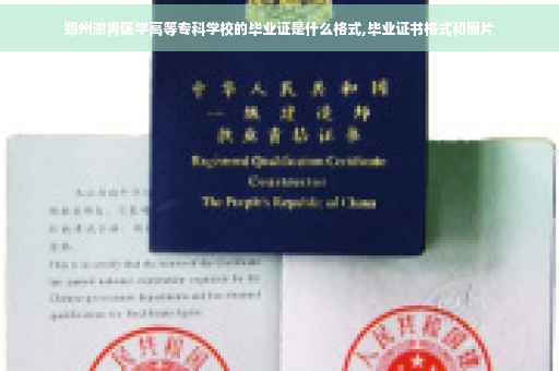 郑州澍青医学高等专科学校的毕业证是什么格式,毕业证书格式和图片