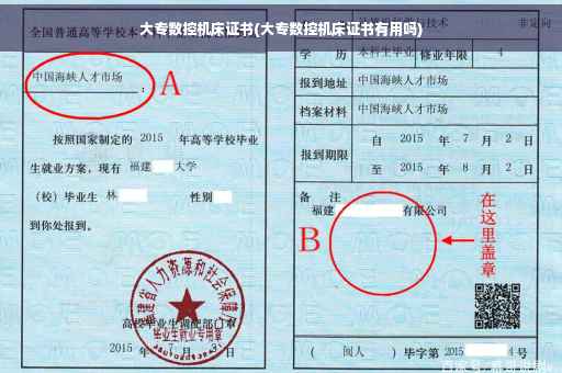 大专数控机床证书(大专数控机床证书有用吗)