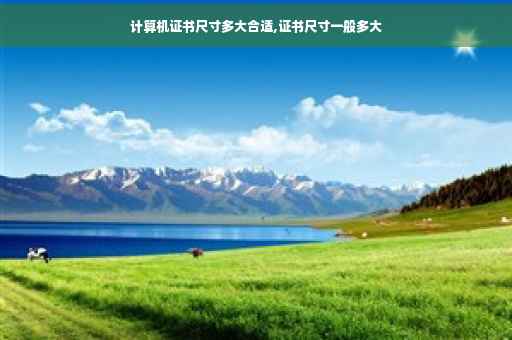 计算机证书尺寸多大合适,证书尺寸一般多大