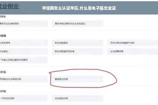 学信网怎么认证学历,什么是电子版毕业证
