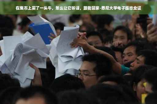 在集市上买了一头牛，怎么让它听话，跟我回家-悉尼大学电子版毕业证
