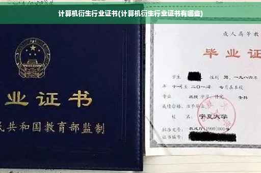 计算机衍生行业证书(计算机衍生行业证书有哪些)