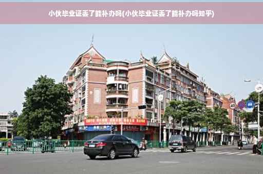 小伙毕业证丢了能补办吗(小伙毕业证丢了能补办吗知乎)