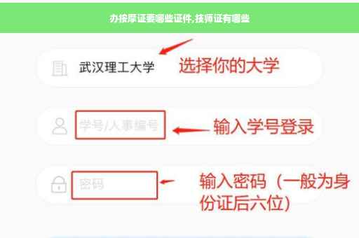 办按摩证要哪些证件,技师证有哪些
