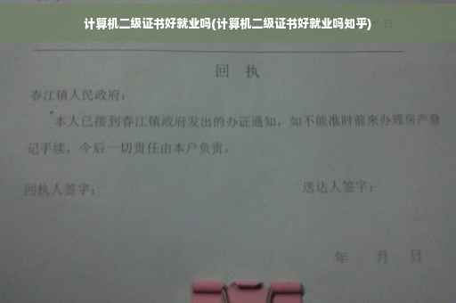 计算机二级证书好就业吗(计算机二级证书好就业吗知乎)