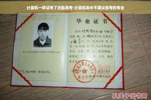 计算机一级证考了还能再考-计算机类中不建议报考的专业