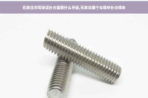 石家庄市驾驶证补办需要什么手续,石家庄哪个车管所补办绿本