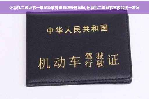 计算机二级证书一年没领取有谁知道去哪领吗,计算机二级证书学校会统一发吗