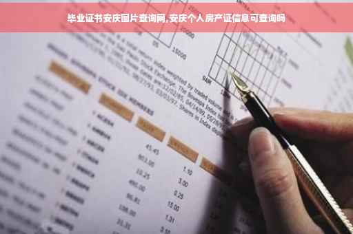 毕业证书安庆图片查询网,安庆个人房产证信息可查询吗