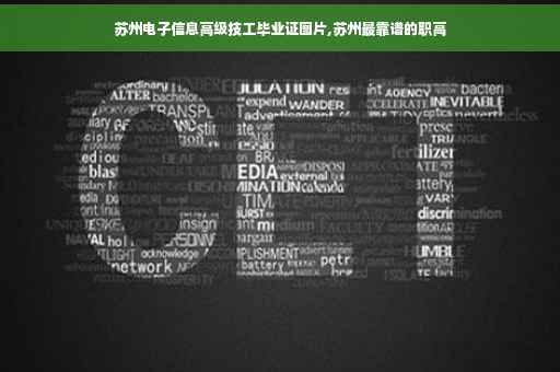 苏州电子信息高级技工毕业证图片,苏州最靠谱的职高