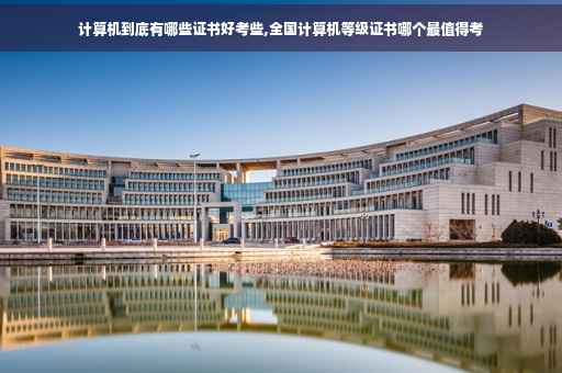 计算机到底有哪些证书好考些,全国计算机等级证书哪个最值得考