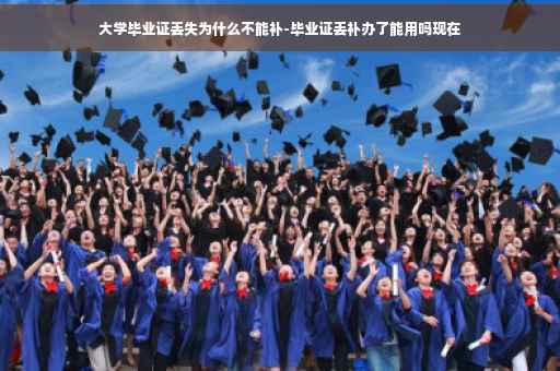 大学毕业证丢失为什么不能补-毕业证丢补办了能用吗现在
