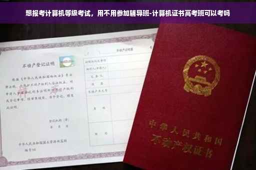 想报考计算机等级考试，用不用参加辅导班-计算机证书高考班可以考吗