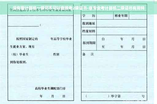 没有靠计算机一级可不可以直接考2级证书-非专业考计算机二级证书有用吗
