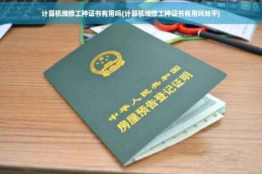计算机维修工种证书有用吗(计算机维修工种证书有用吗知乎)