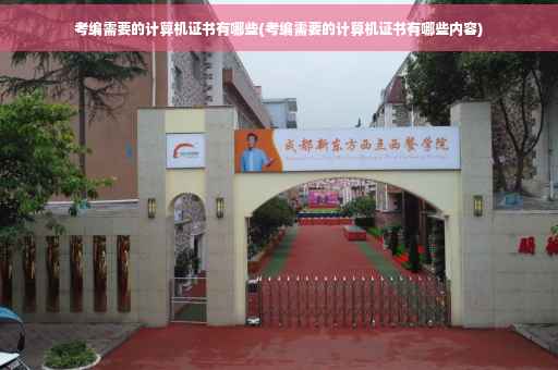 考编需要的计算机证书有哪些(考编需要的计算机证书有哪些内容)